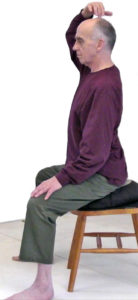 Peter Payne demonstrating basic Qigong movements